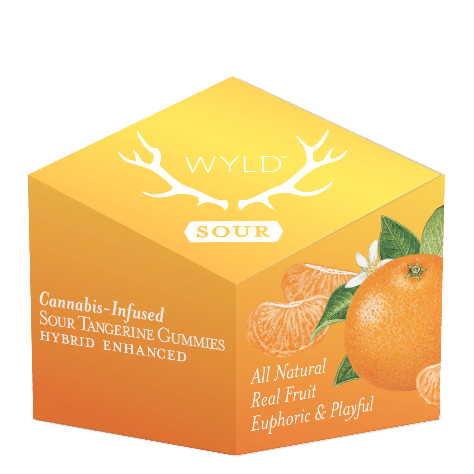 WYLD | Gummies | Sour Tangerine | 10 pack
