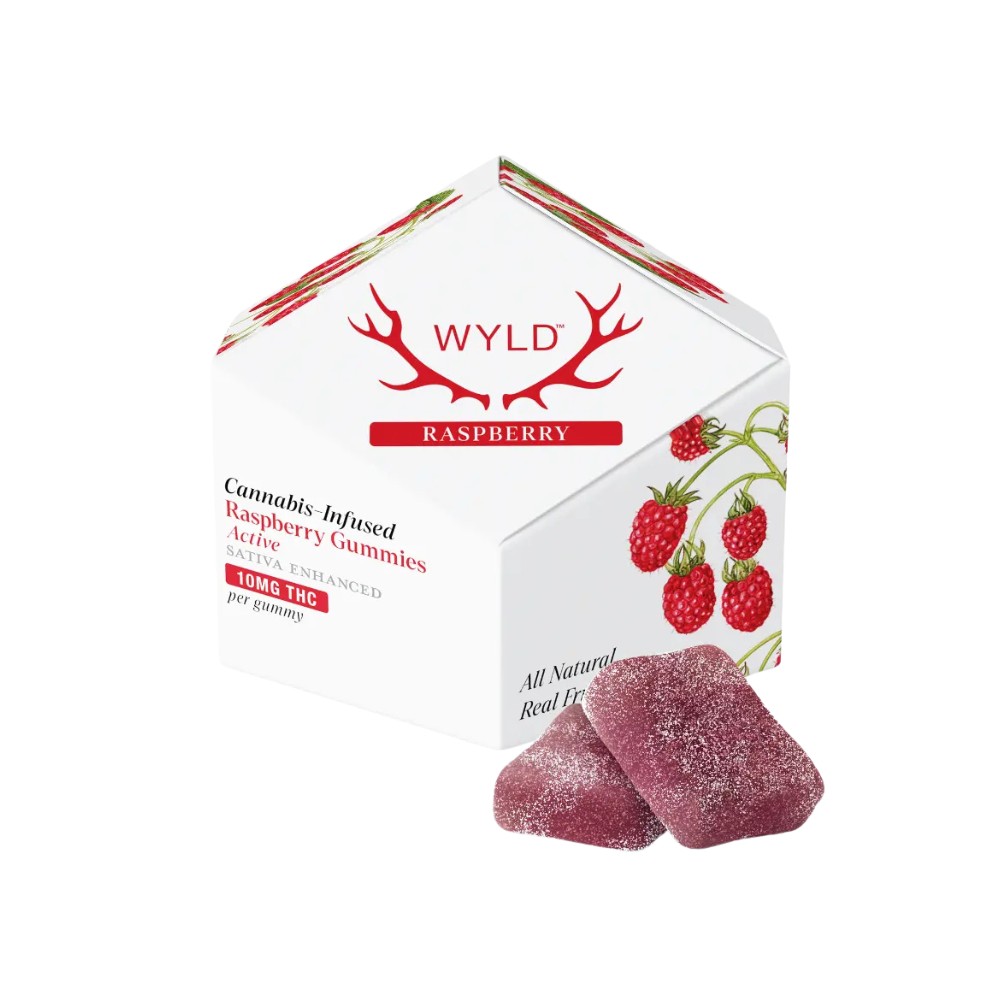 Wyld — SATIVA RASPBERRY 100MG - WYLD