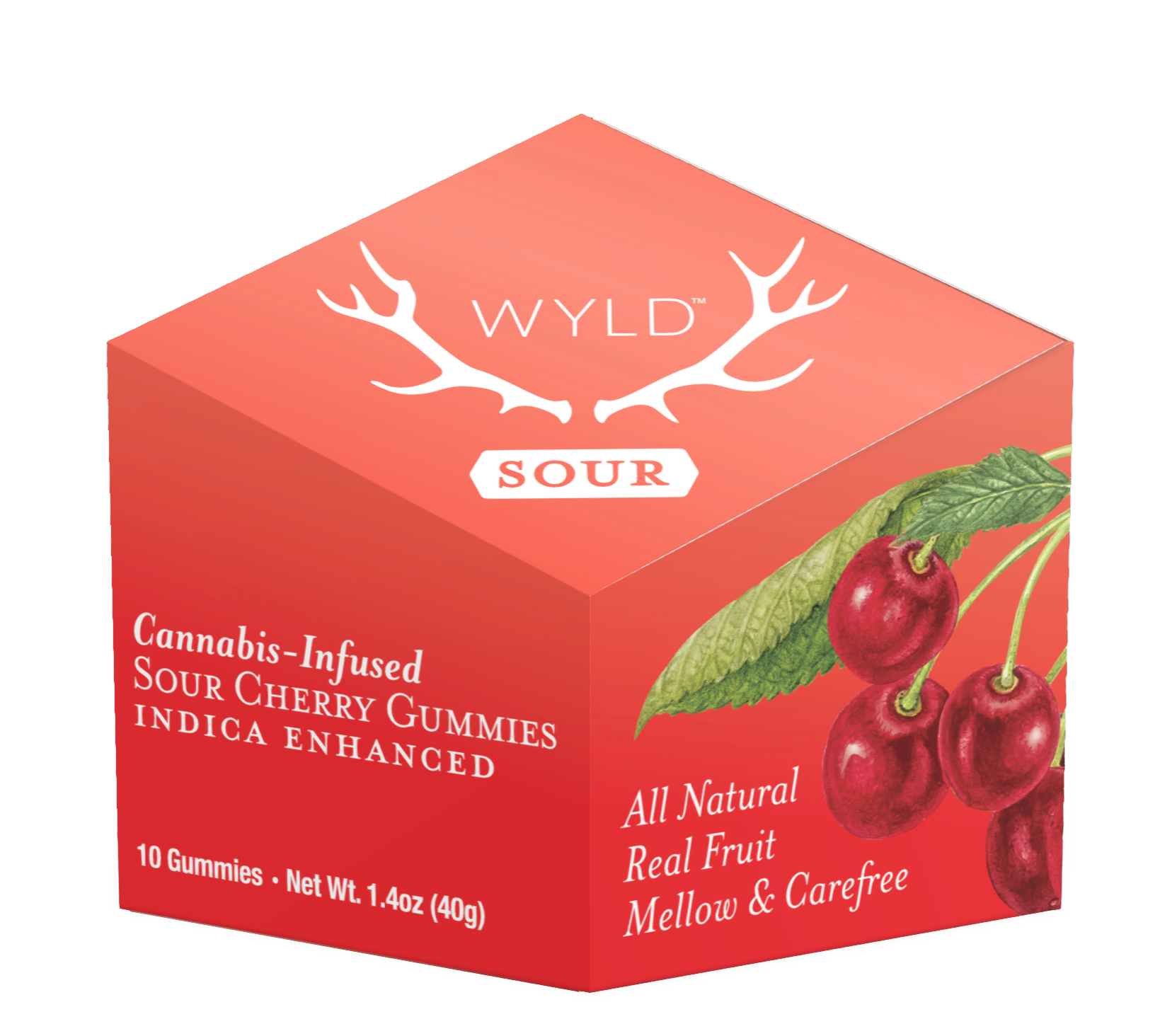 WYLD | Gummies | Sour Cherry | 10 pack