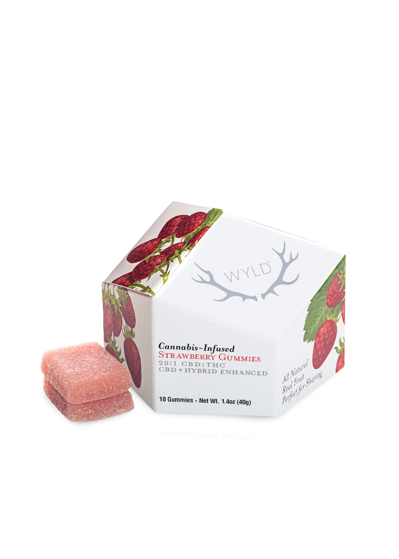 Strawberry 20:1 CBD + Hybrid Enhanced Gummies | 10mg