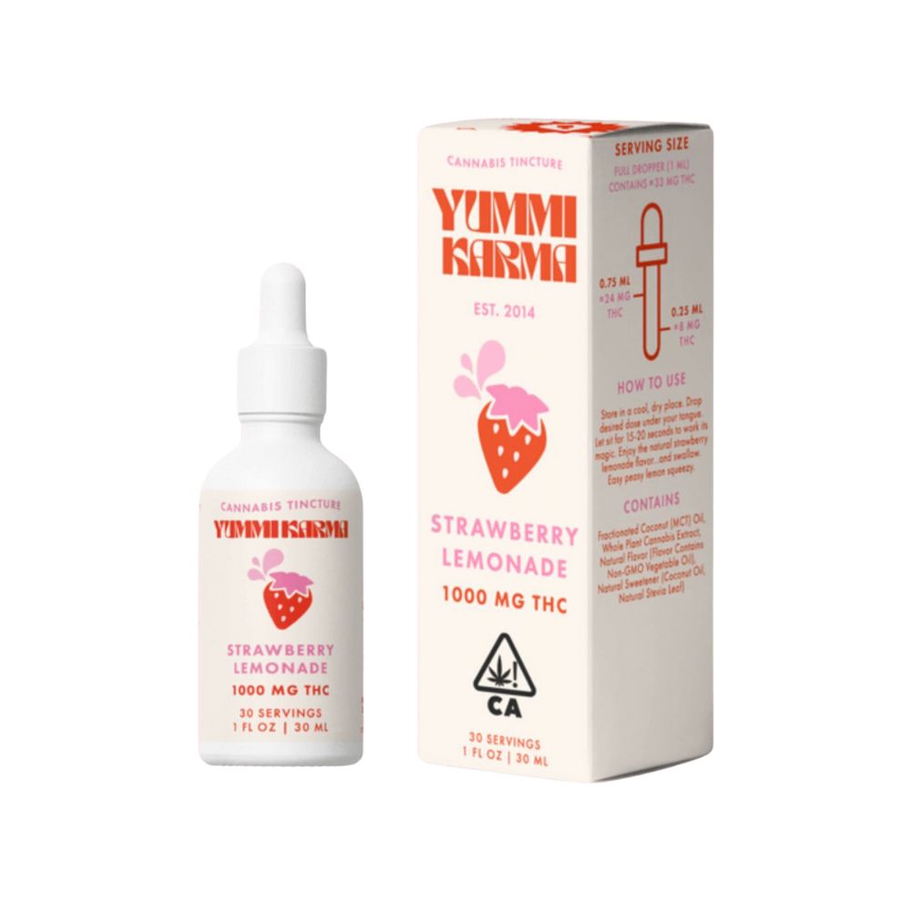 Yummi Karma Strawberry Lemonade Wellness Strain (hybrid), 1000mg