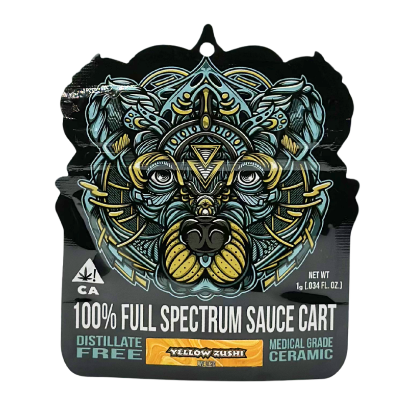 Bear Labs - Yellow Zushi - Sauce Cartridge - Vape Cart - 1.0g