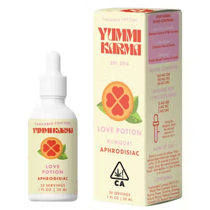 Yummi Karma - Love Potion 6:3:1 CBD:THC:CBG Tincture 180mg