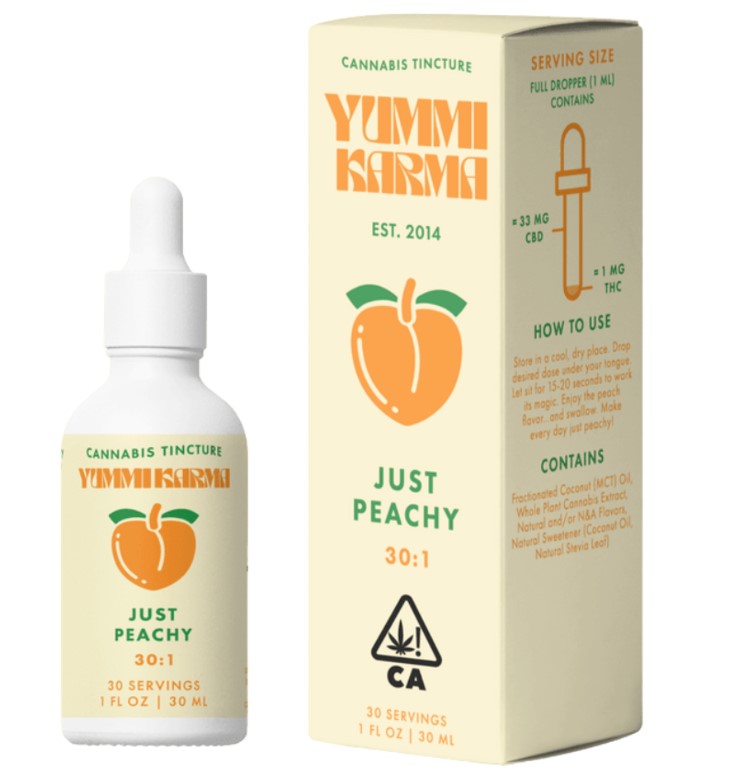 Tincture: Just Peachy (CBD 30:1) - 30mg
