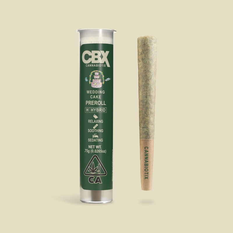 Cannabiotix Wedding Cake (H) Preroll .75g