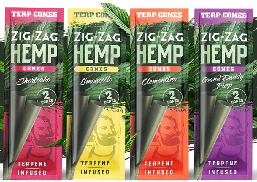 Zig-Zag "Clementine" Terp Cones 2pk