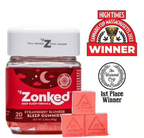 Zzzonked Strawberry Slumber 20pk Gummies