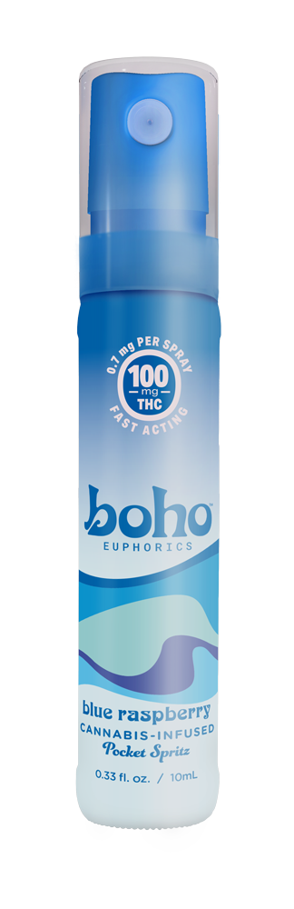 BOHO | Pocket Spritz | Blue Raspberry | 100mg