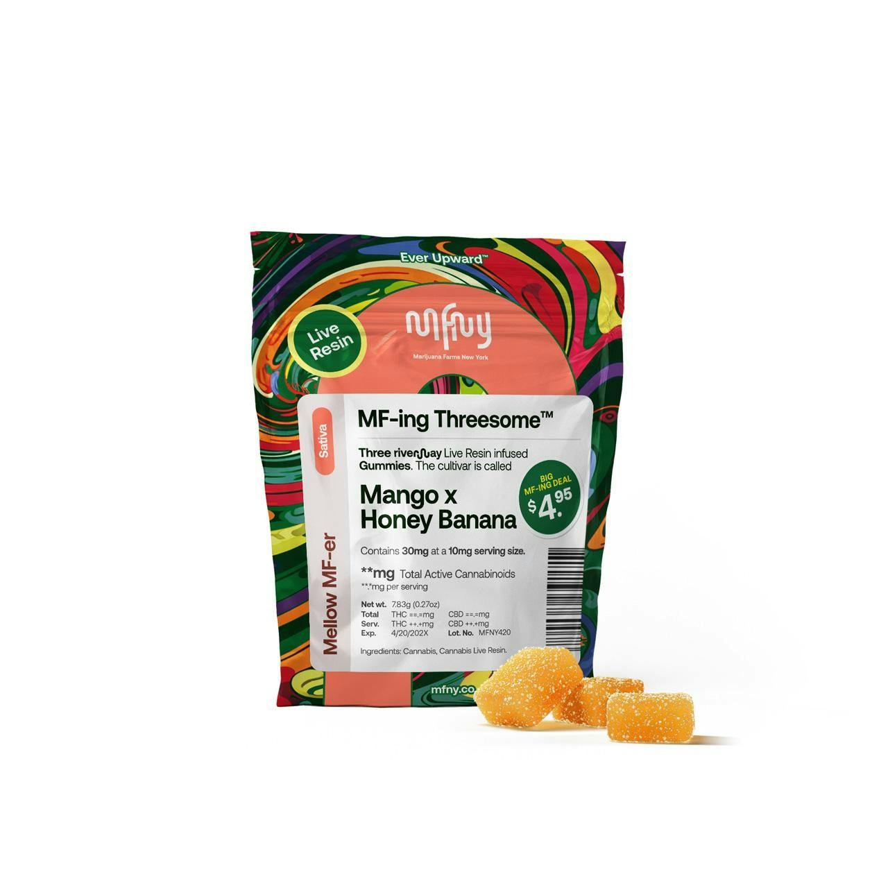 MFNY | Mango x Honey Banana | 3PK 30MG