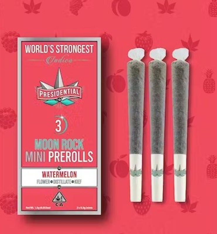 Presidential Watermelon (I) Infused Mini Preroll 3pk 1.5g