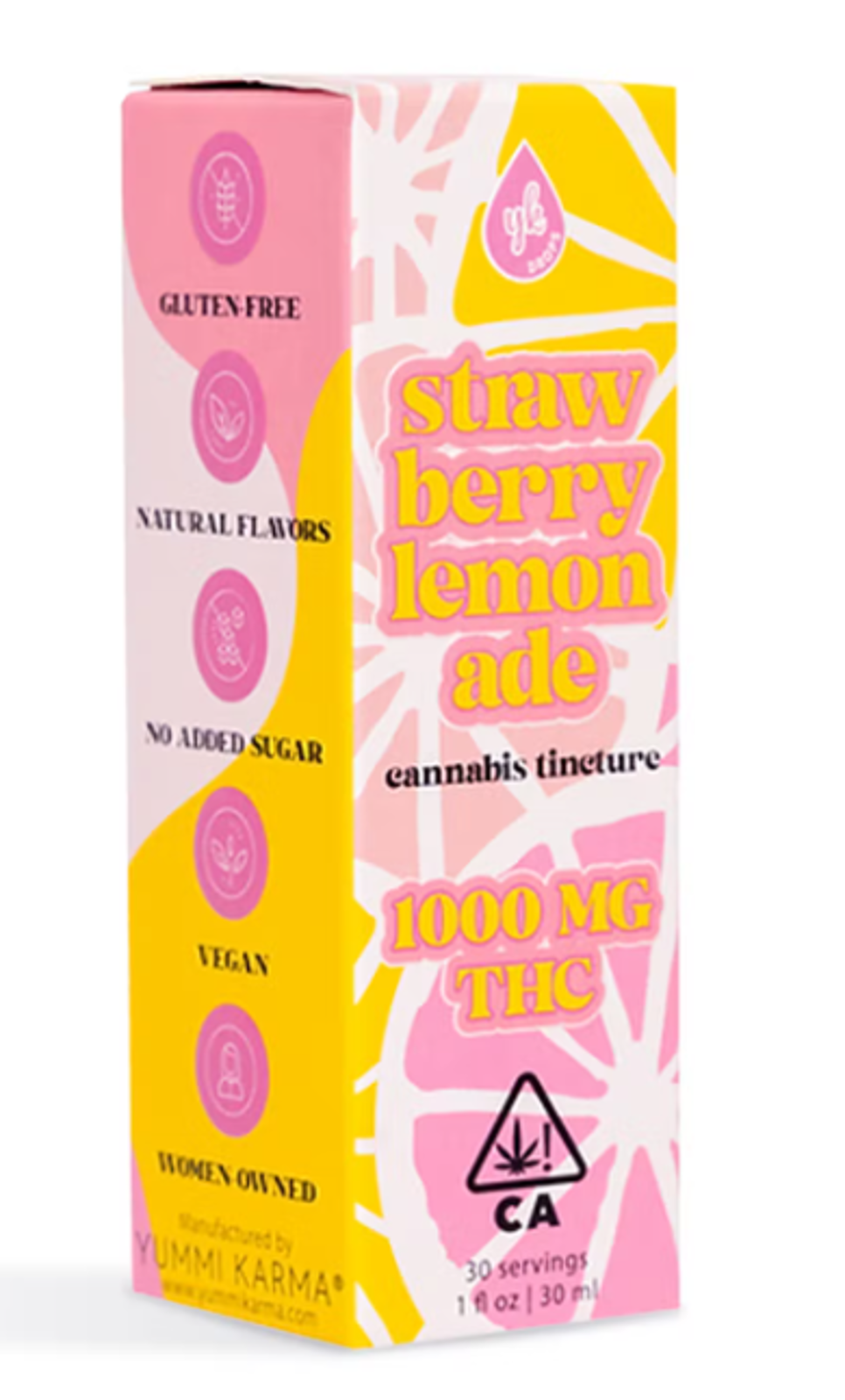Yummi Karma Strawberry Lemonade 1000mg THC GreenStone