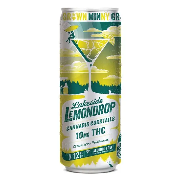 Lakeside Lemon Drop 10mg Cocktail | Minny Grown