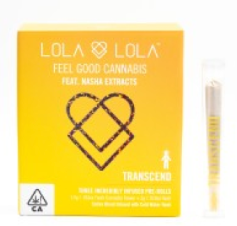 Product image for Transcend Hash Infused Pre-rolls | Pack of 2g 3-pack