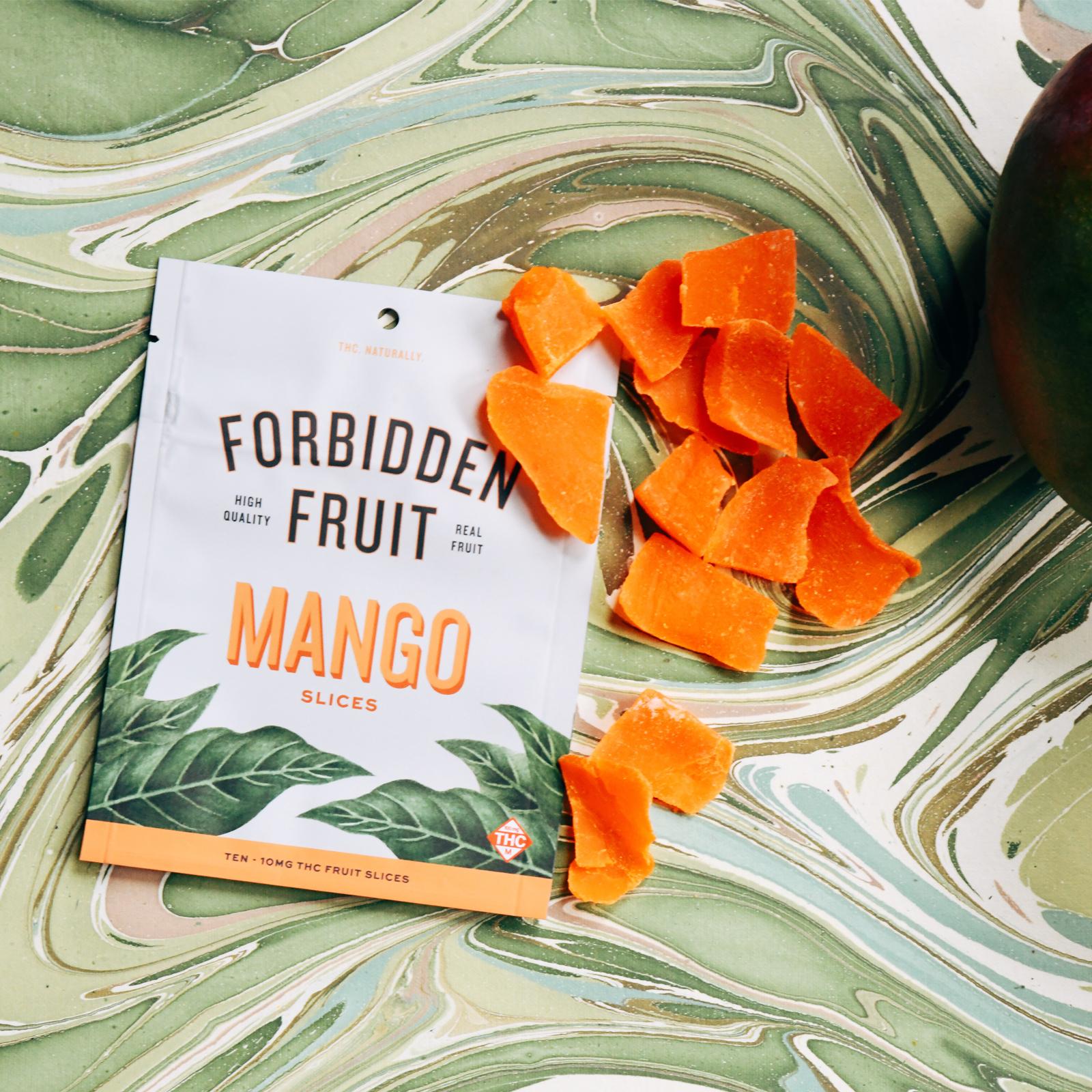 100mg THC Dried Chili Mango Slices