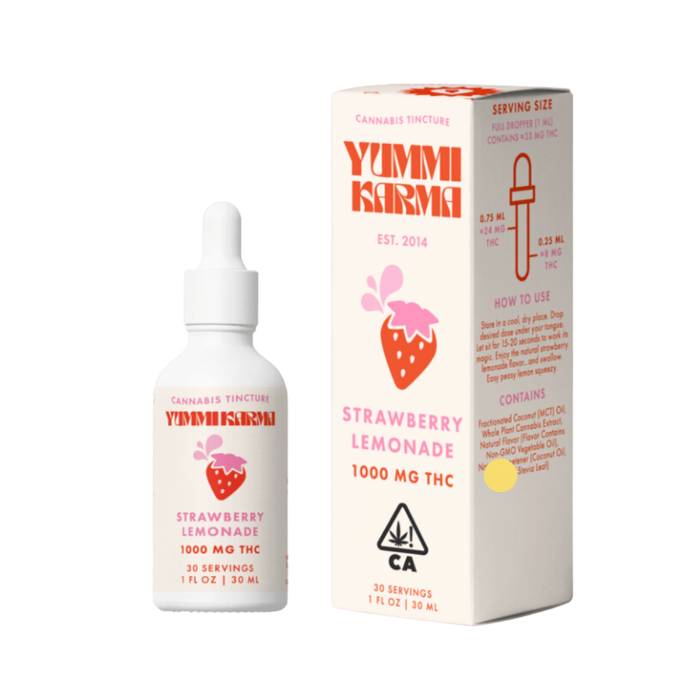 Yummi Karma - Strawberry Lemonade Tincture 1000mg