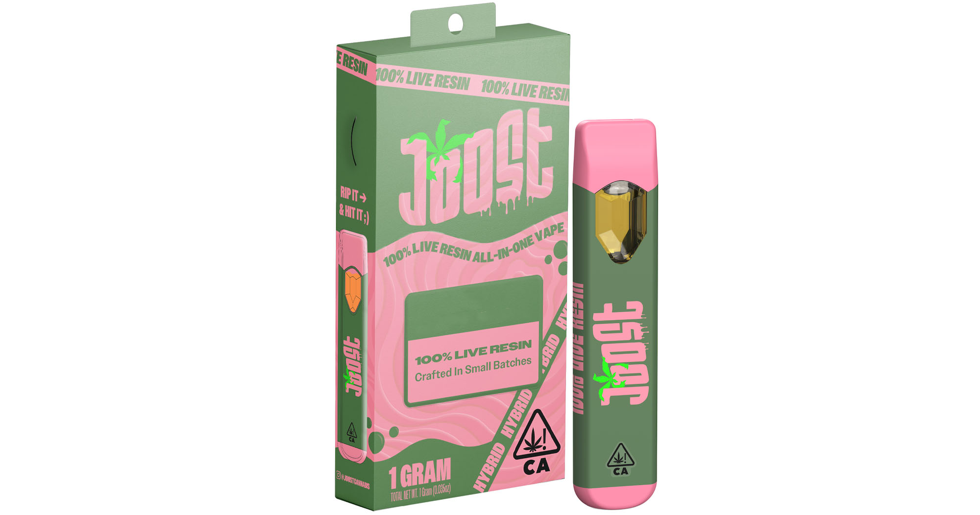 Mission Valley - Joost - Pink Cookies Live Resin AIO - 1g - San