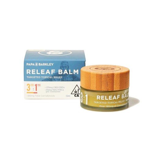 PAPA & BARKLEY - 1:3 THC Releaf Balm - 15ml - Topical