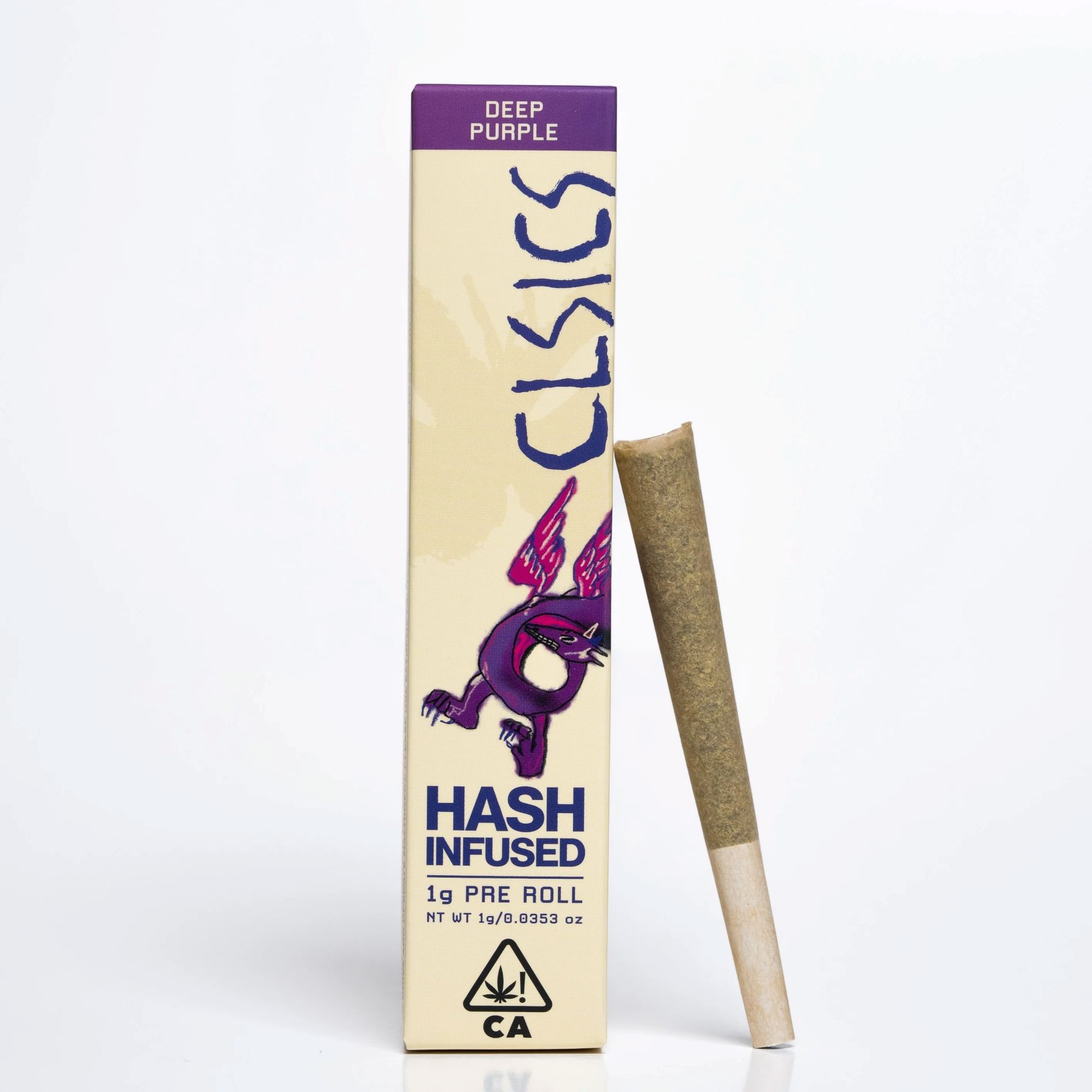 CLSICS Hash Infused Preroll 1g Deep Purple