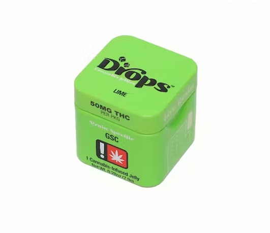 Edible: Lime (Balanced - Single) - 100mg
