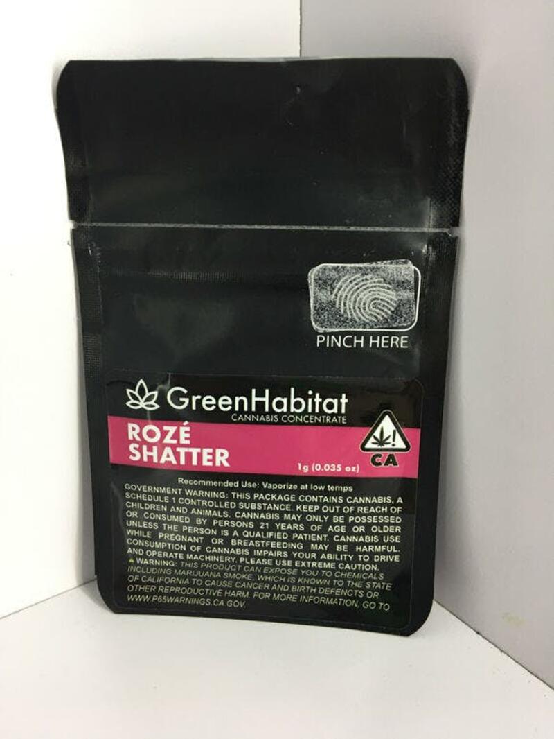 1g Roze Shatter - Habitat
