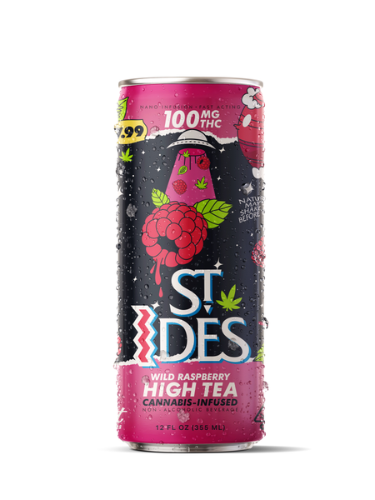 ST. IDES - Wild Raspberry High Tea - 100mg - Drink