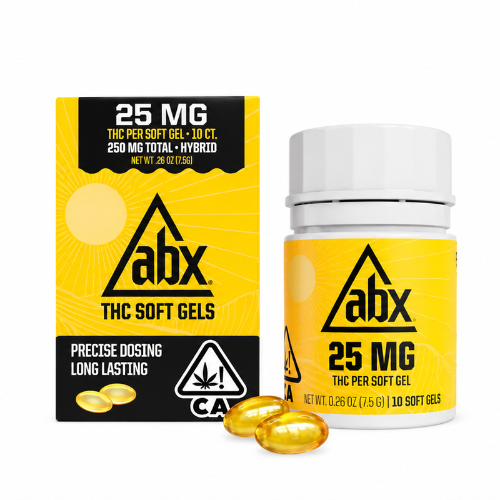 ABX - 25mg THC Soft Gels - 10ct