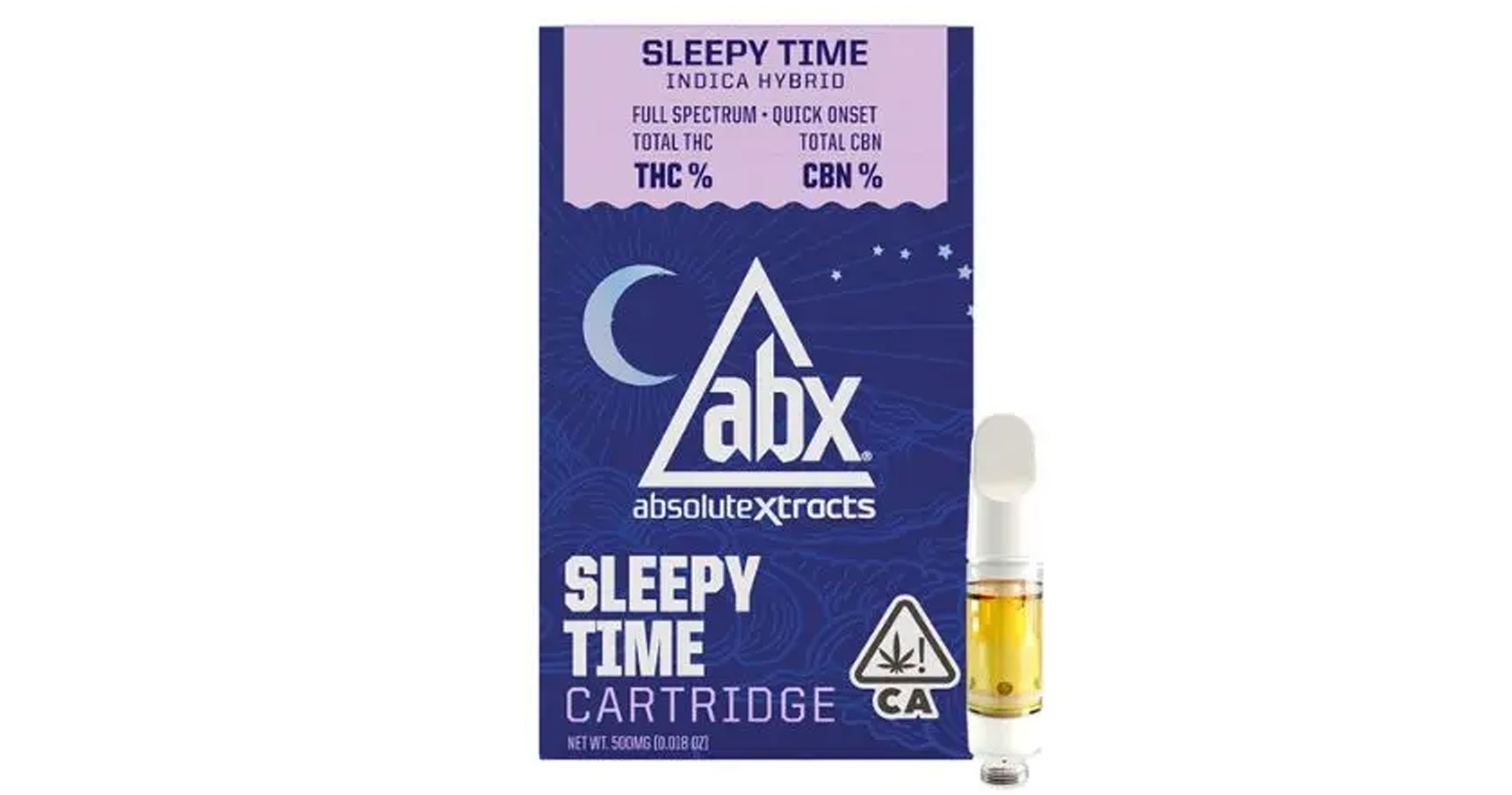Mission Valley ABX Sleepy Time CBN Cartridge 0.5g San Diego