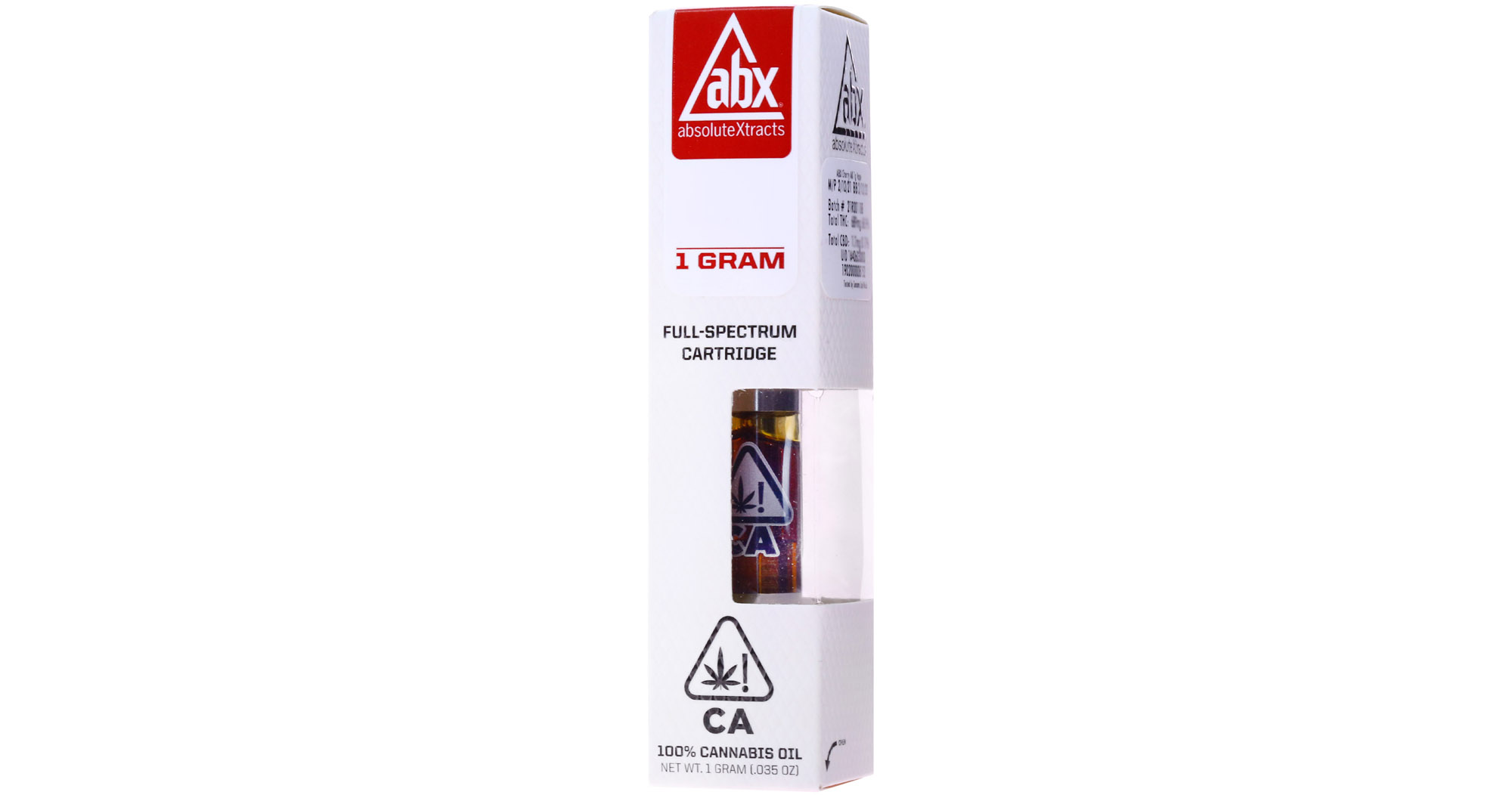 ABX Sour Diesel Cartridge 1g San Diego, Vista & Imperial Cannabis
