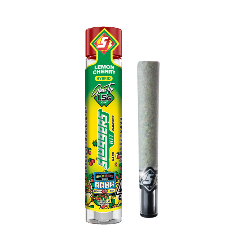 Sluggers Lemon Cherry Gelato Infused Preroll 1.5g