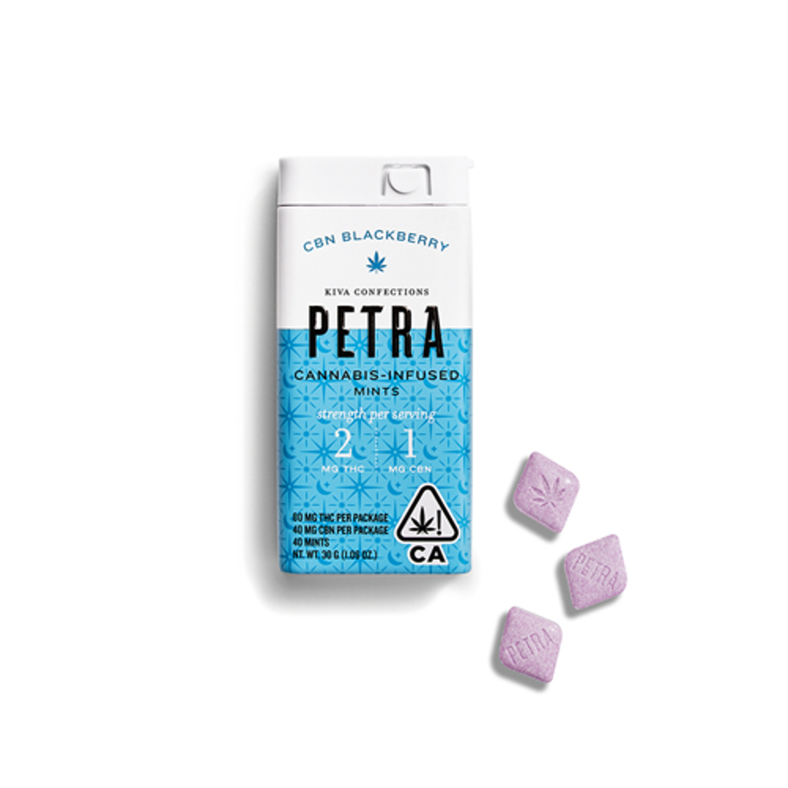 Blackberry Mints | 2.5:1 THC:CBN | 100mg