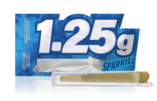 Sparkiez - Preroll - Infused - Blueberry Slushie - 1.25G