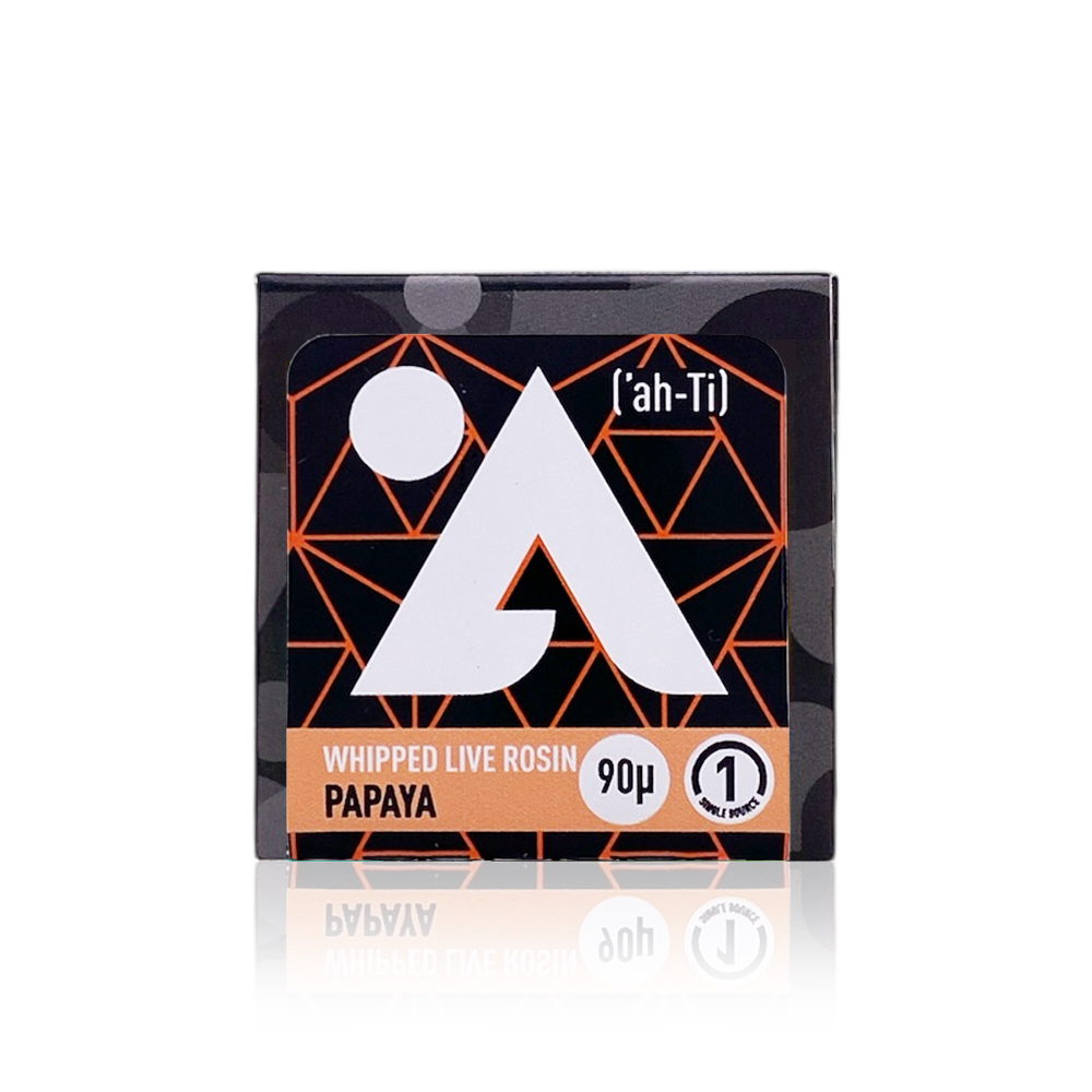AHTI FARMS - Concentrate - Papaya - Live Rosin - 1G