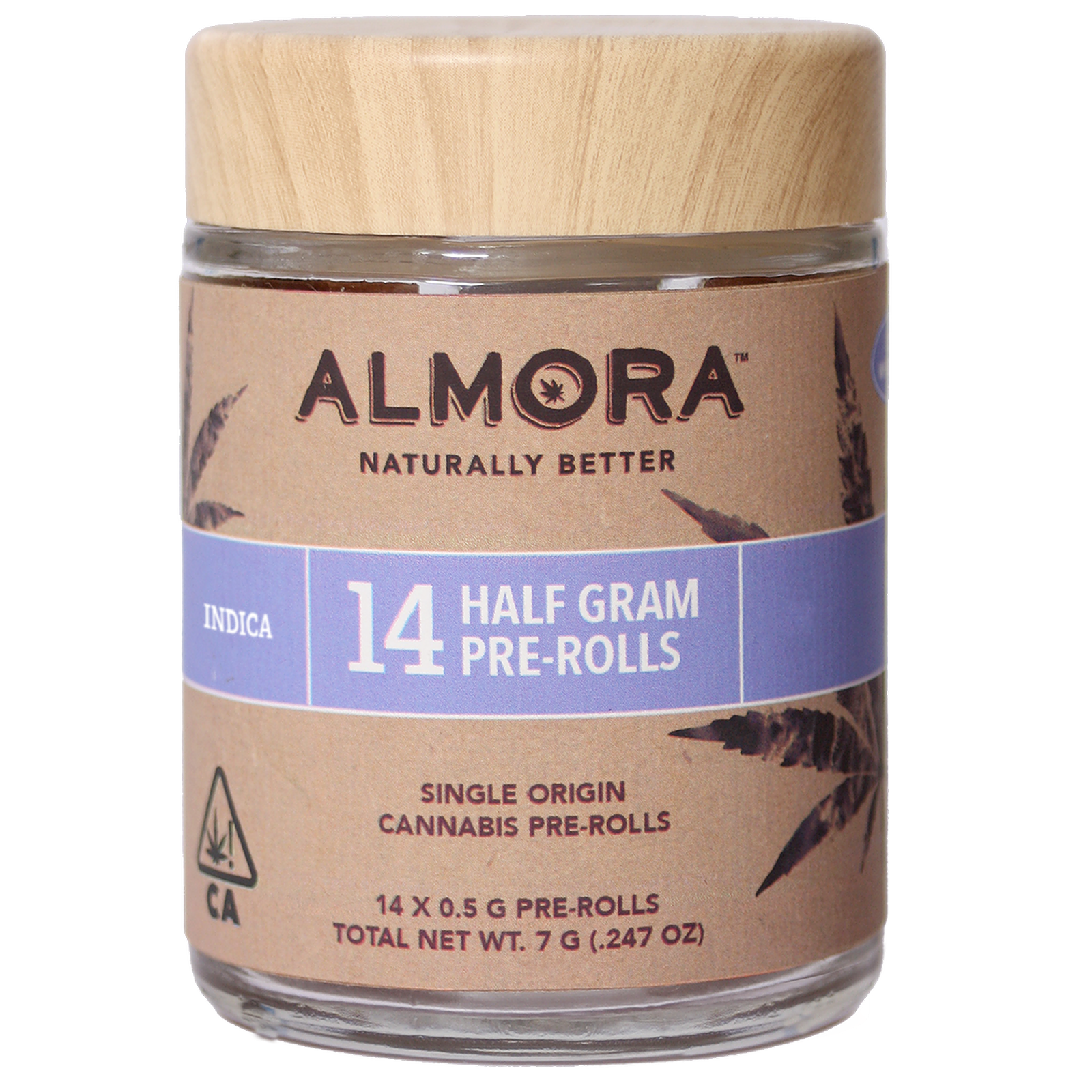 Almora Farm | Pre Roll | Grape Gas | .5g | 14pack