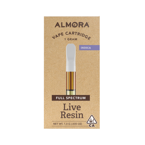 Almora Farm | Vape Cartridge | Live Resin | Legend OG | 1g