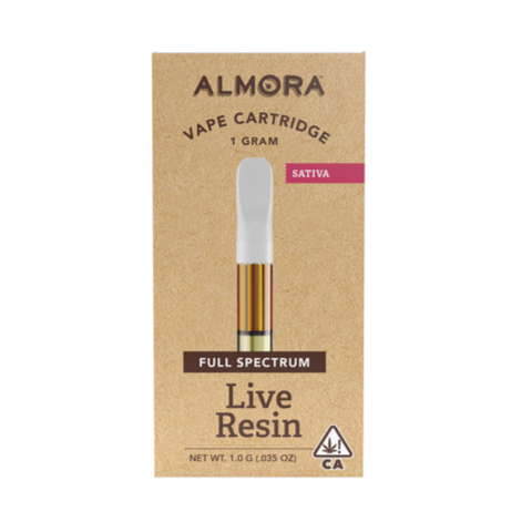 Almora Farm | Vape Cartridge | Live Resin | Trainwreck | 1g