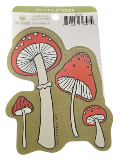 Soul Flower | Amanita Mushroom | Sticker