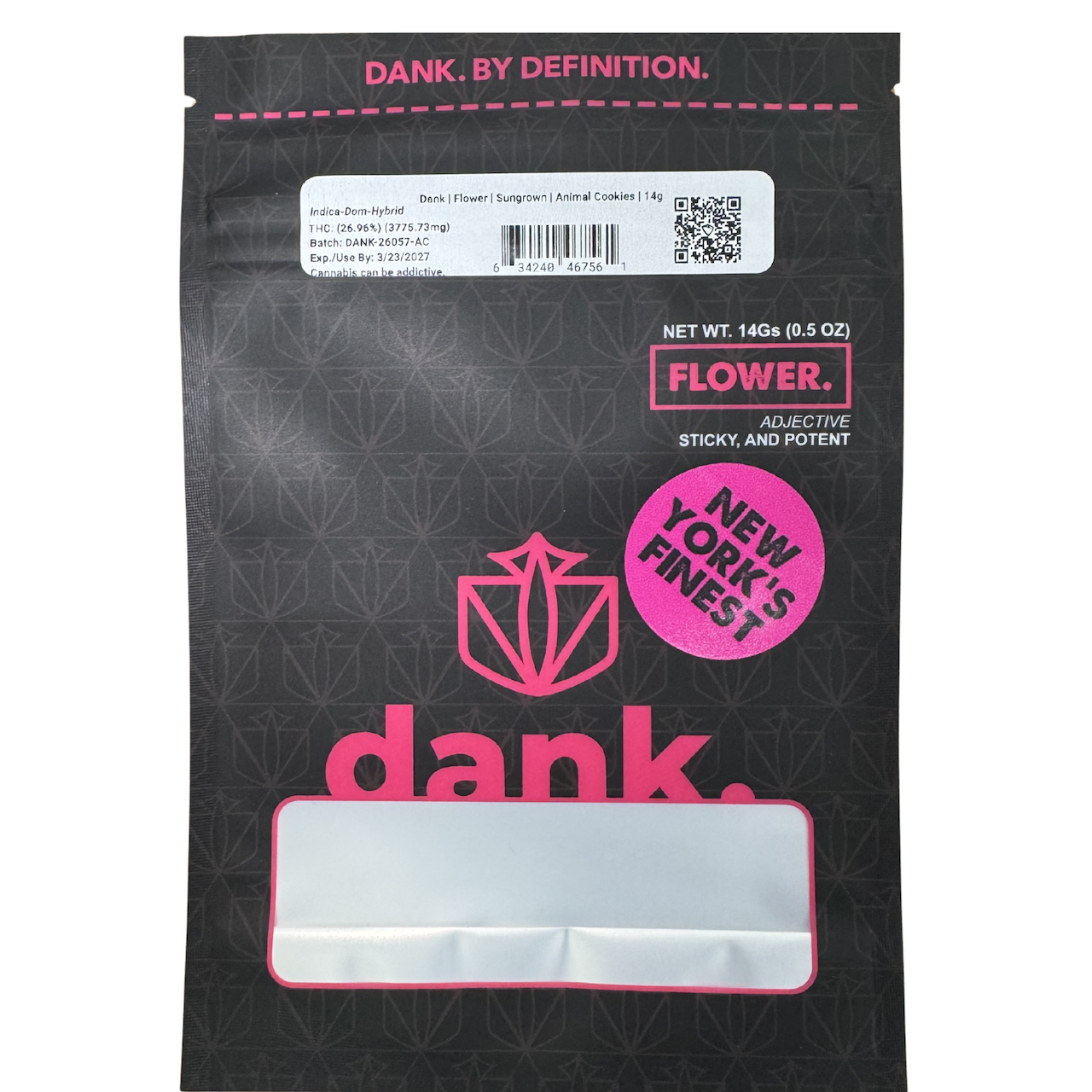 Dank | Sungrown | Animal Cookies | 14g