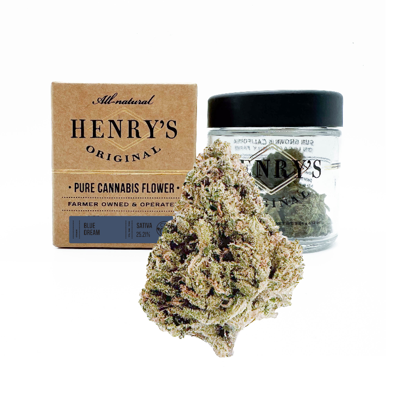 Henry's Blue Dream (S) Flower 3.5g