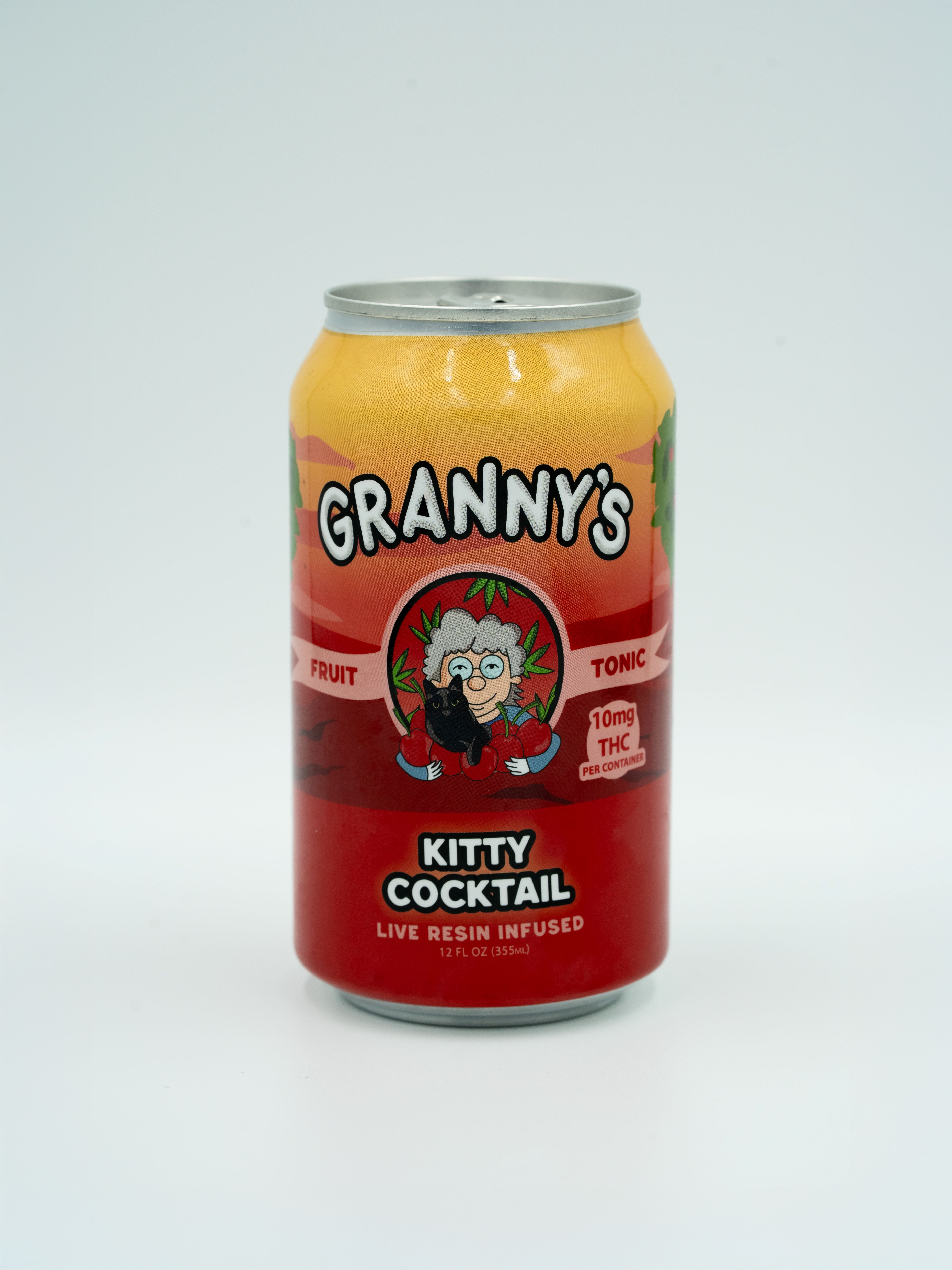 Granny's | Kitty Cocktail THC Fruit Tonic Beverage | 10mg THC
