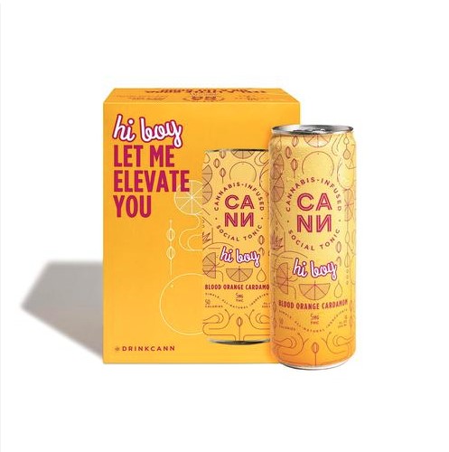 Edible: Blood Orange Cardamom (4 Pack Drink) - 20mg