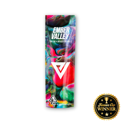 2pk Glitter Bomb Diamond Infused Preroll
