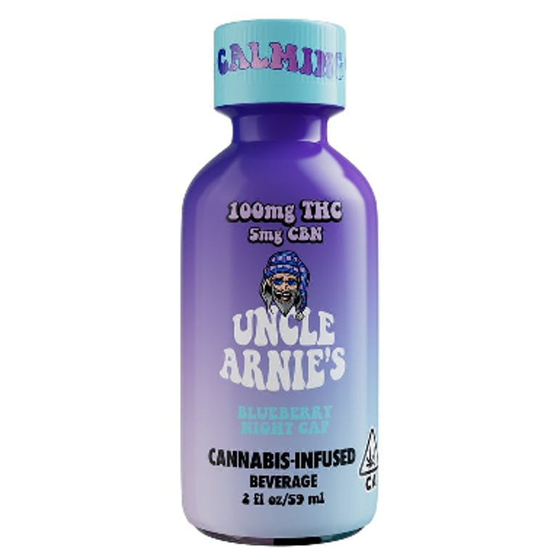 Uncle Arnies Shot 100mg Blueberry Night Cap CBN 4:1