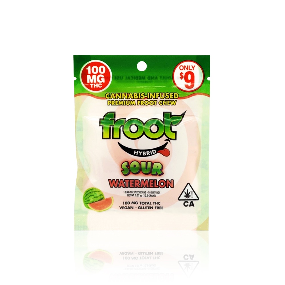 FROOT - Edible - Sour Watermelon - Gummy - 100MG