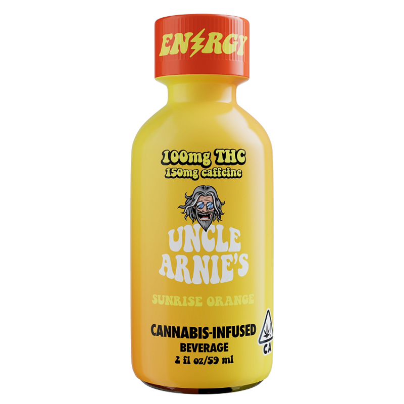 Uncle Arnies Shot 100mg Sunrise Orange