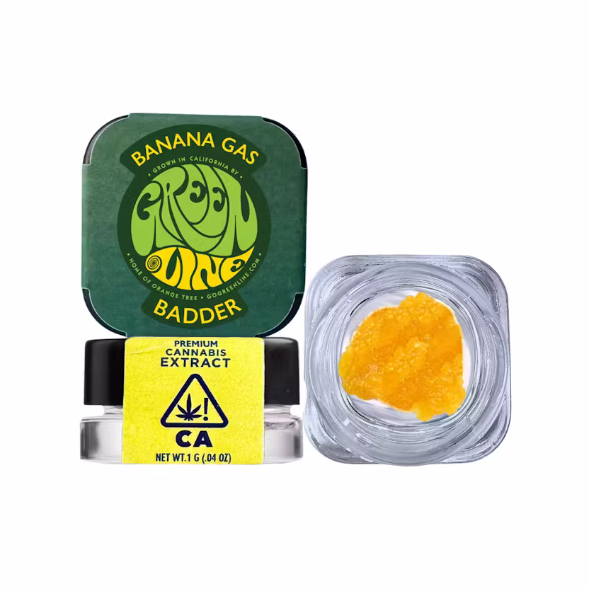 Greenline Badder 1g - Banana Gas (H)