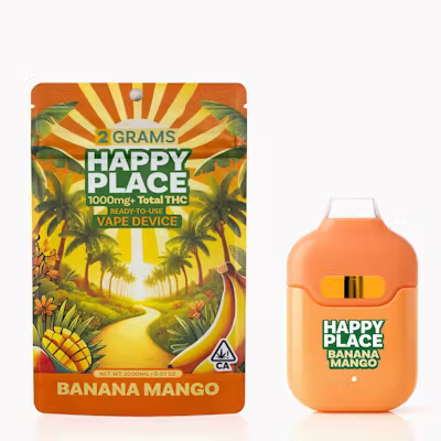 Happy Place All-In-One 2g - Mango Banana (H)
