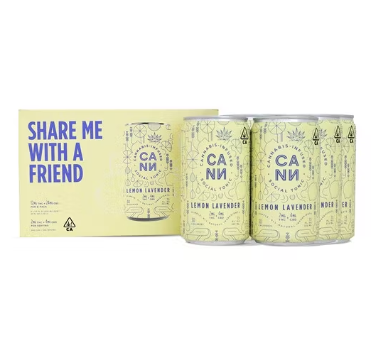 CANN Social Tonics (Canada): Lemon Lavender - Cann