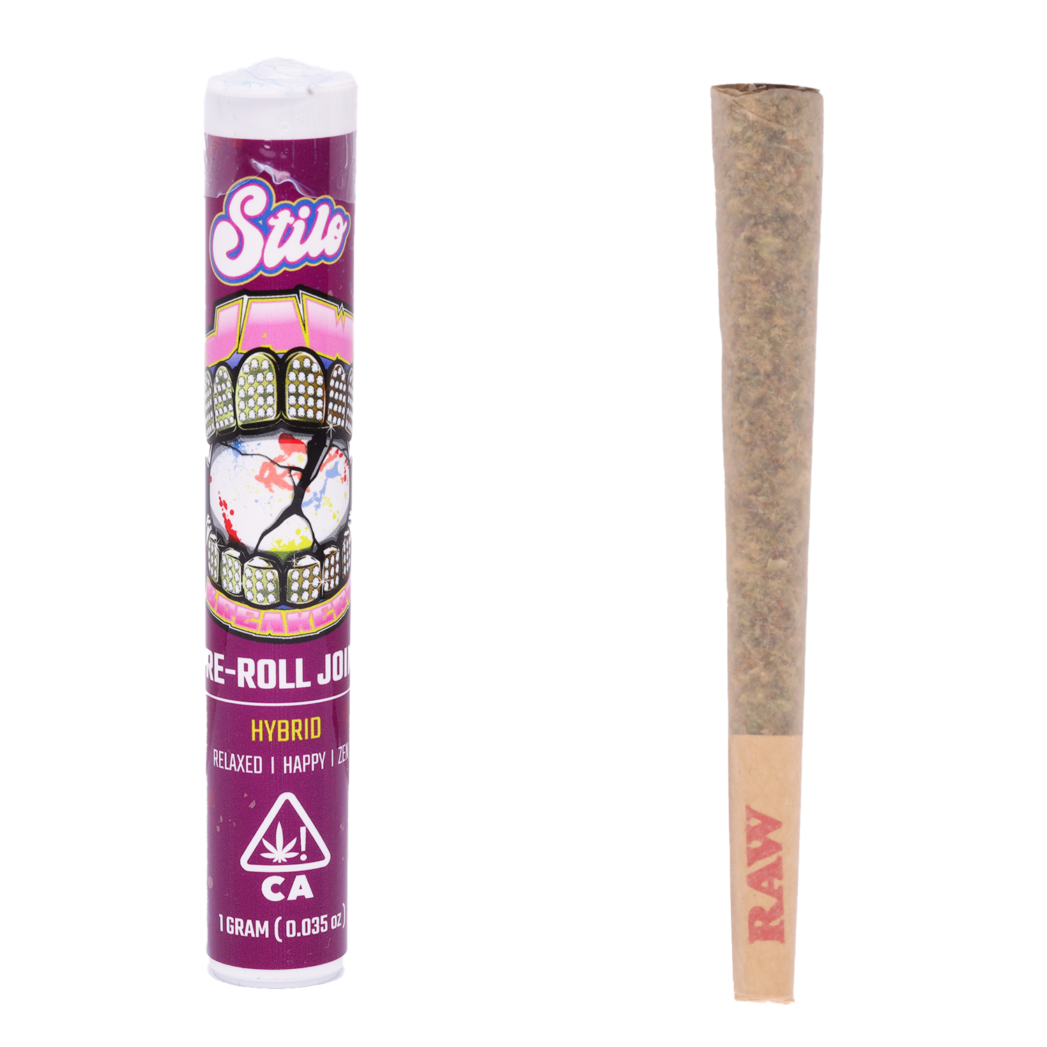 Stilo Jawbreakers PreRoll Prerolls Strain (hybrid), 1g
