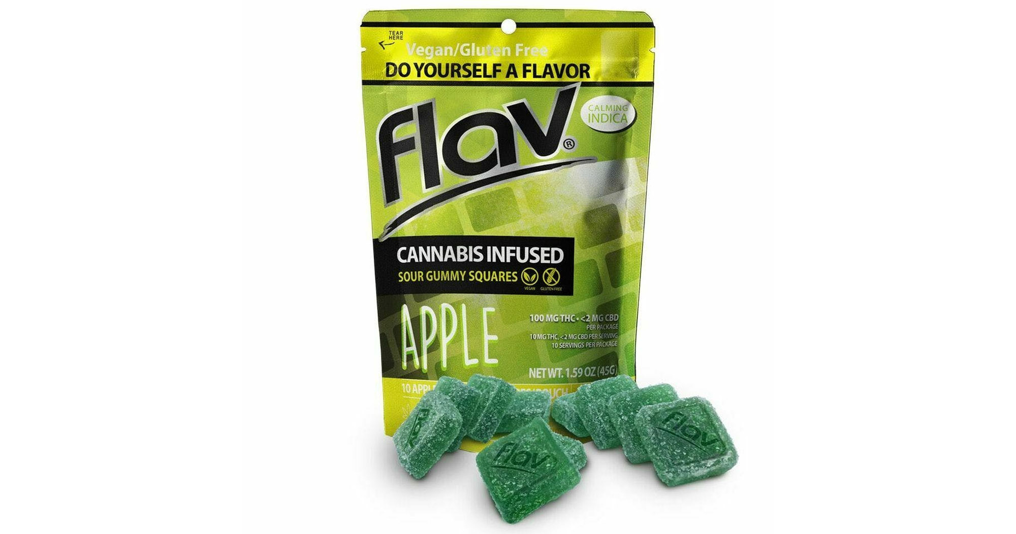 Mission Valley Flav Apple Gummy Squares 100mg San Diego, Vista