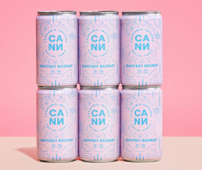 6pk Grapefruit Rosemary Lite Cann